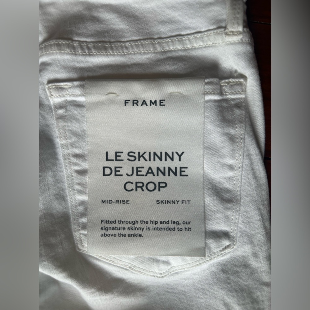 Frame cropped skinny jeans - mid rise - Picture 2 of 6